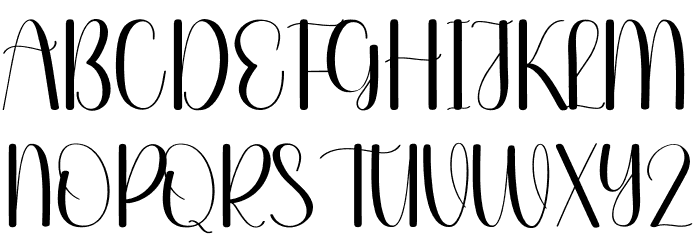 Favorable Font UPPERCASE
