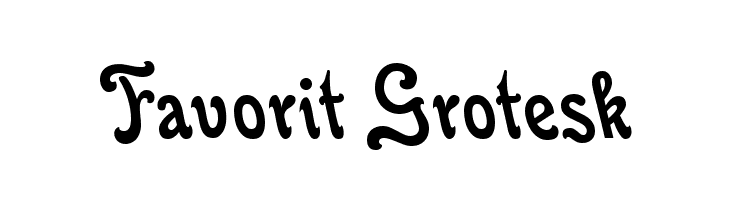 Favorit Grotesk  Fuentes Gratis Descargar