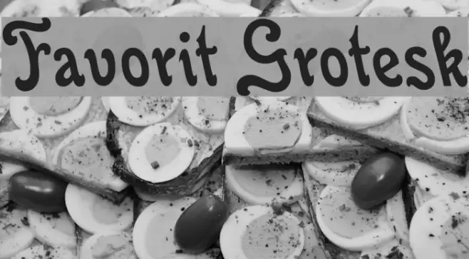 Favorit Grotesk Font examples