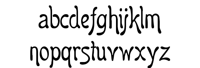 Favorit Font LOWERCASE