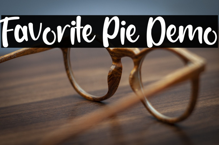 Favorite Pie Demo Example 1