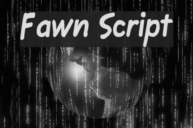 Fawn Script Font examples