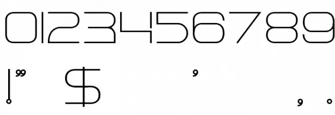 Faxine Sky Bold Font OTHER CHARS