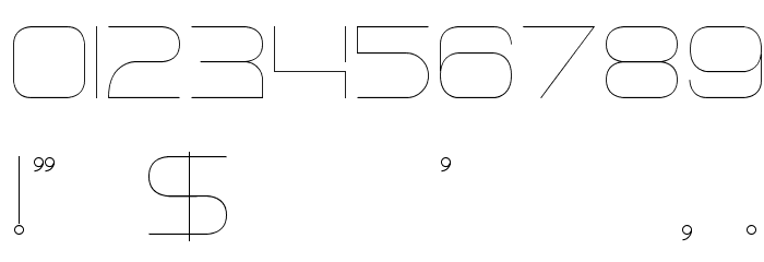 Faxine Sky Font OTHER CHARS