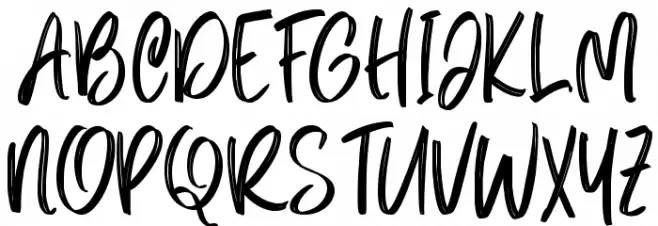 Faxnes Schriftart Groß