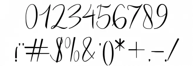 Fayalong Font OTHER CHARS