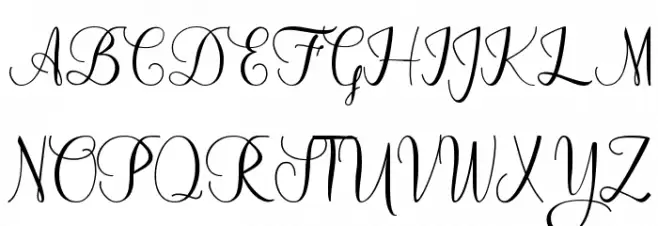 Fayalong Schriftart Groß