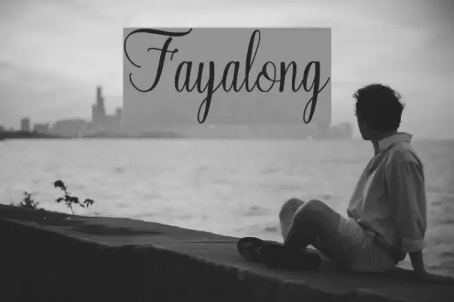 Fayalong Font examples