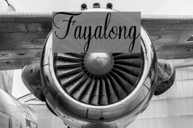 Fayalong Font examples