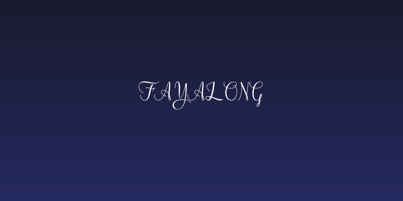 Fayalong Social Header