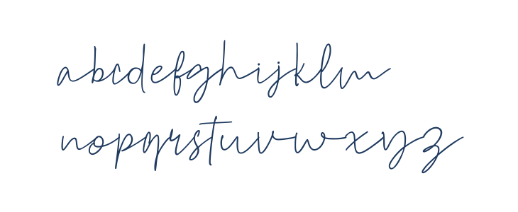 Fayette Signature Lowercase