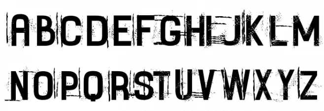 Fayettenam Schriftart Groß