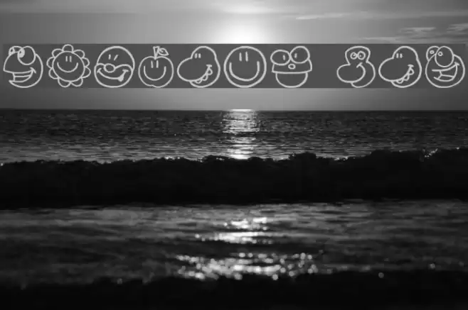 Fazings one Font examples