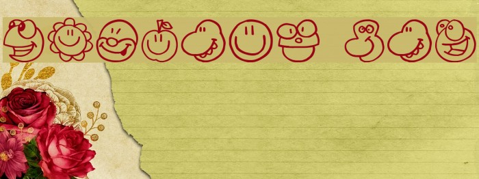 Fazings one Font examples