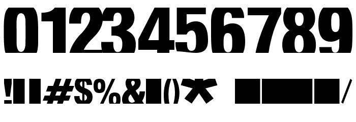 fabianestem Normal Font OTHER CHARS