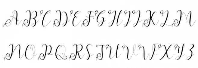 fabitha Schriftart Groß