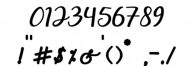 fablus Font OTHER CHARS