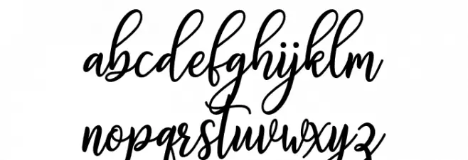 fabulous خط أحرف صغيرة