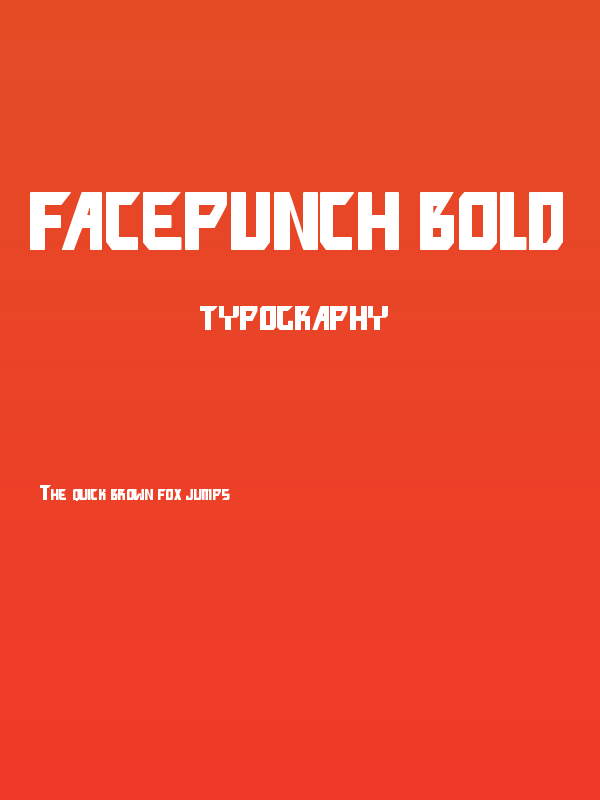 facepunch Bold Poster