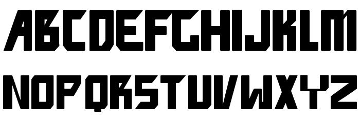 facepunch Bold Font LOWERCASE