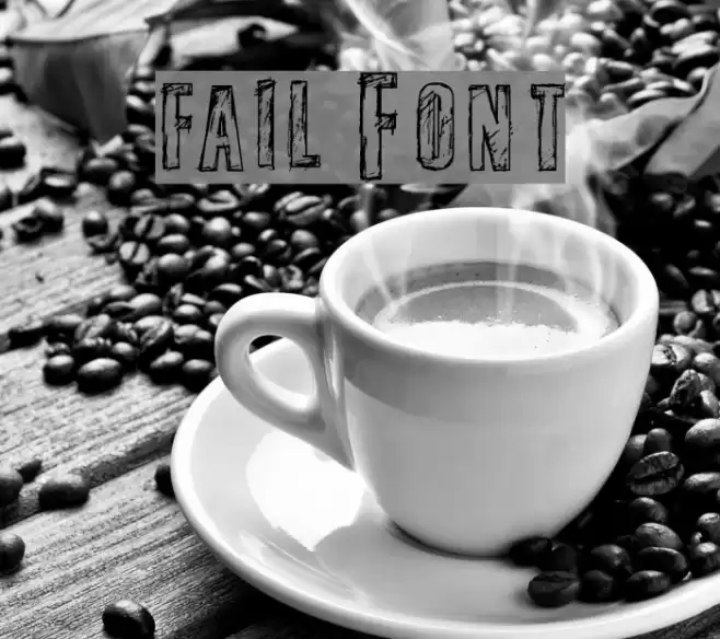 fail Font examples