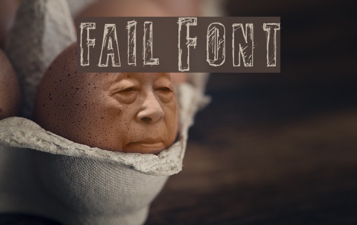 Fail font