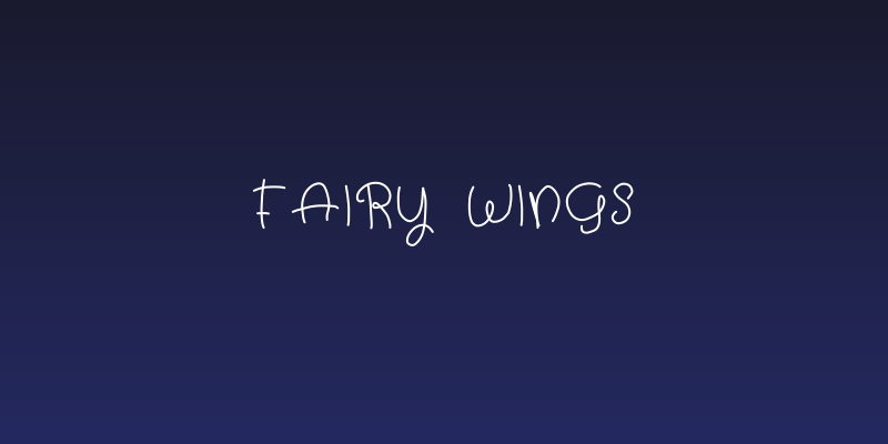 fairy wings Social Header