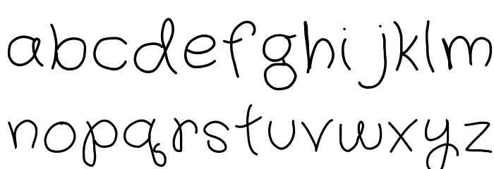 fairy wings Font LOWERCASE