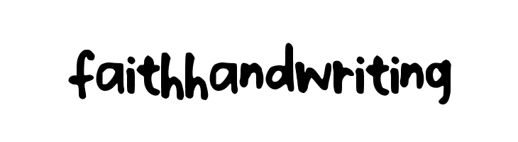 faithhandwriting  フリーフォントのダウンロード