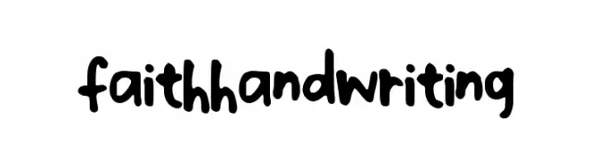 faithhandwriting  Descarca Fonturi Gratis