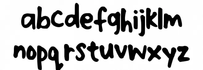 faithhandwriting Caratteri MINUSCOLO