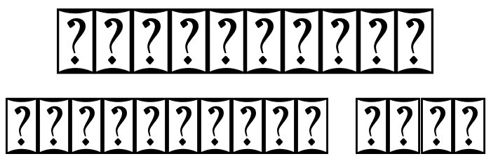 famous Font OTHER CHARS
