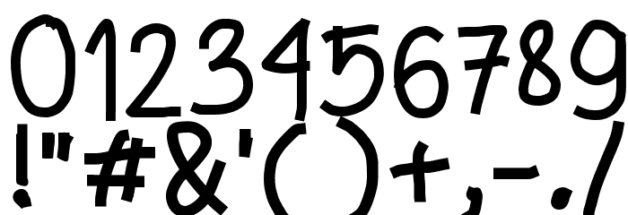 fanande Font OTHER CHARS