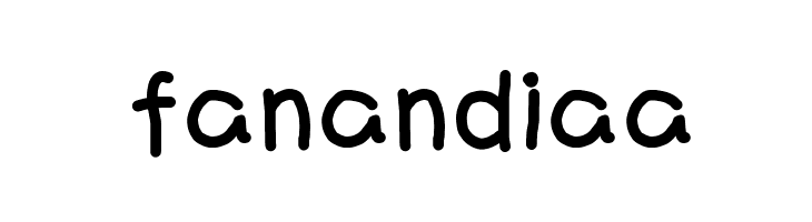 fanandiaa Font