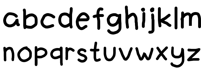 fanandiaa Font LOWERCASE