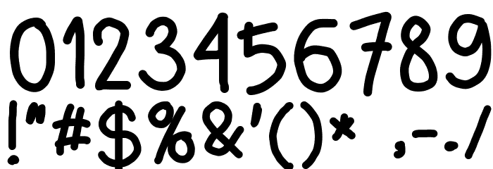 fanandiaade Font OTHER CHARS