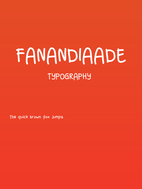 fanandiaade Poster