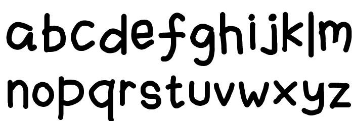 fanandiaade Font LOWERCASE