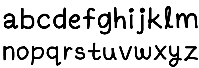 fanandiamochamad Font LOWERCASE