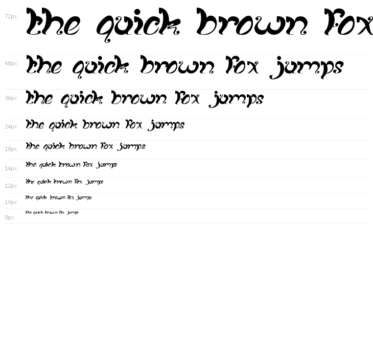 fancy curly Waterfall