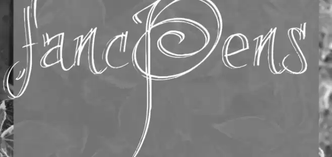 fancyPens Font examples