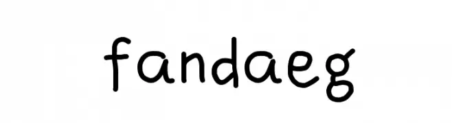 fandaeg  Frei Schriftart Herunterladen