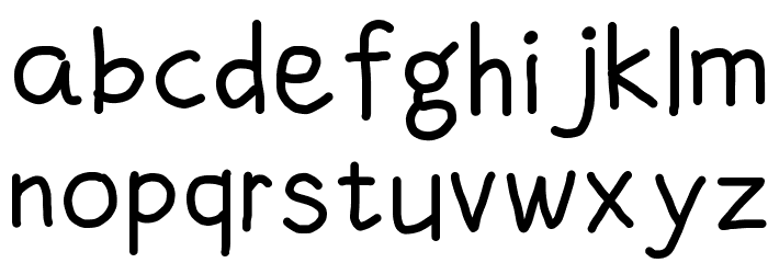 fandaeg Font LOWERCASE