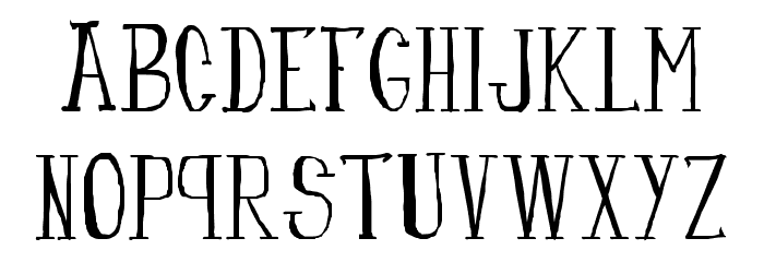 fanfarone-bold Font LOWERCASE