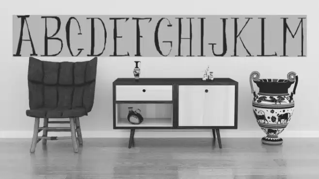 fanfarone Font examples