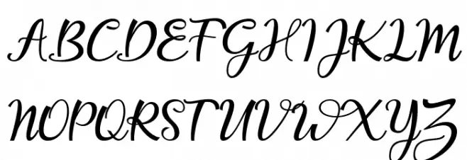 fantabulous script خط أحرف كبيرة