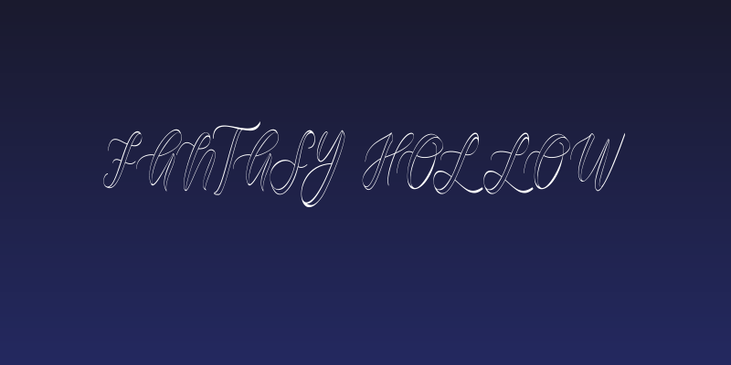 fantasy hollow Social Header