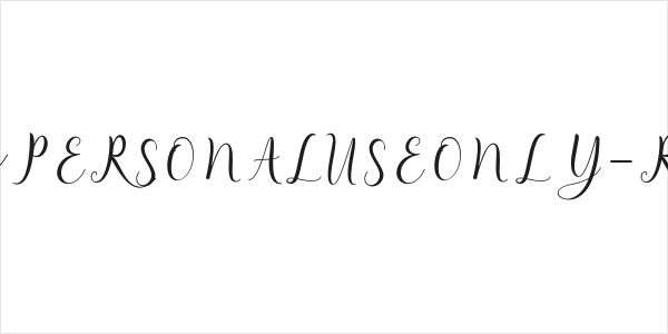 fantasyPERSONALUSEONLY-Regular Logo