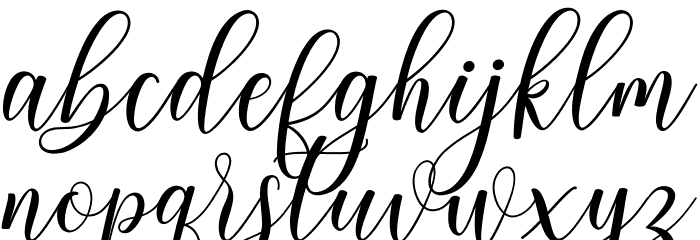 fantasyslantPERSONALUSEONLY-Reg Font LOWERCASE