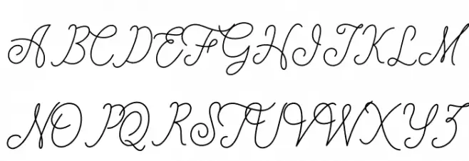 fanya Schriftart Groß